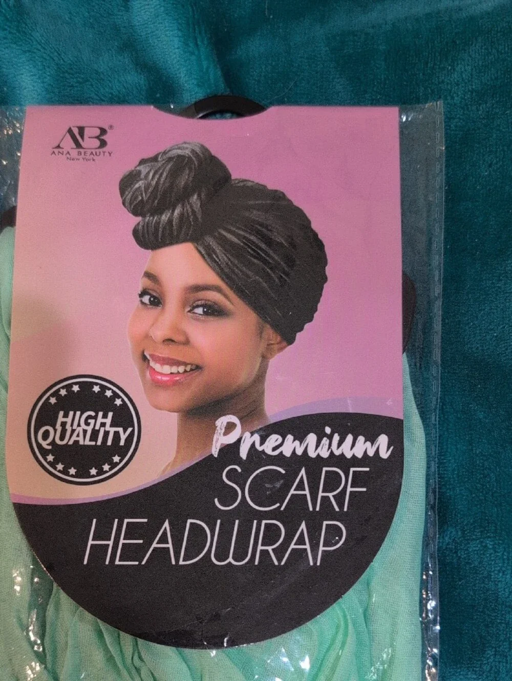 Premium Scarf Headwrap - Mint Green